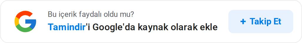 Tamindir'i Google'da takip et